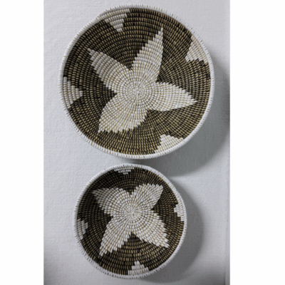 358 Set de 2 Bols Tissés