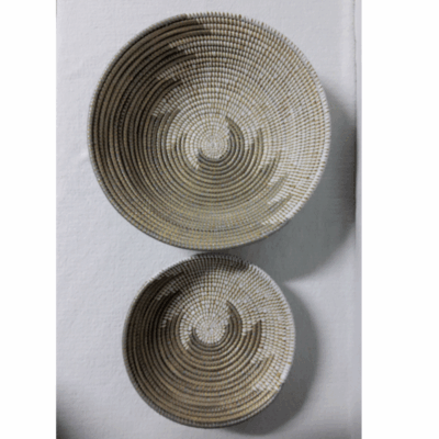 371 Set de 2 Bols Tissés