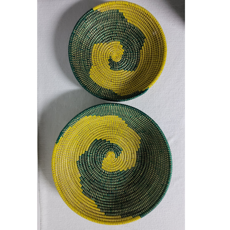 373 Set de 2 Bols Tissés