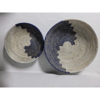 377 Set de 2 Bols Tissés