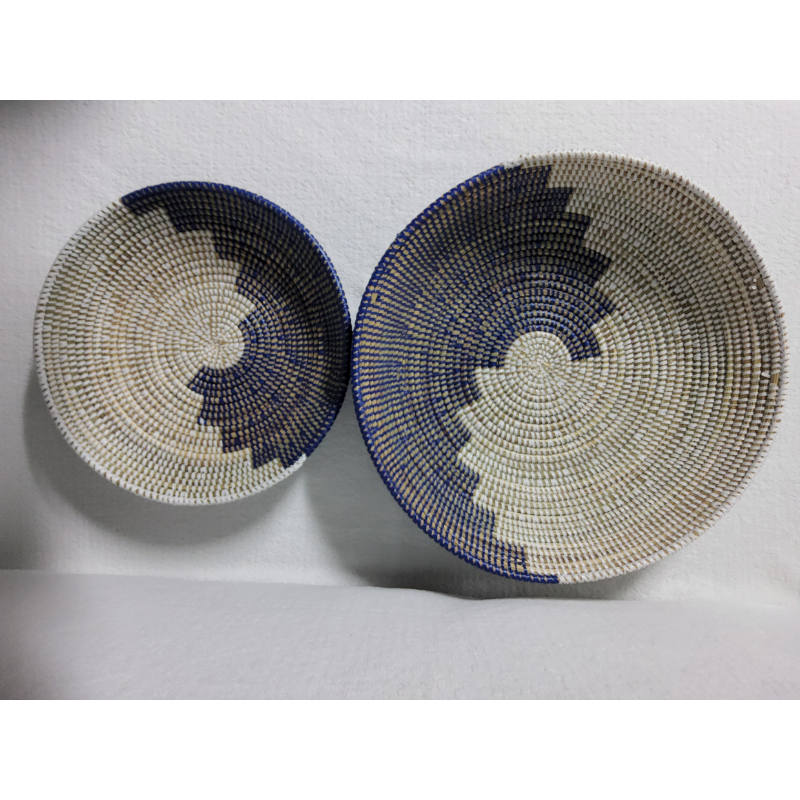 377 Set de 2 Bols Tissés