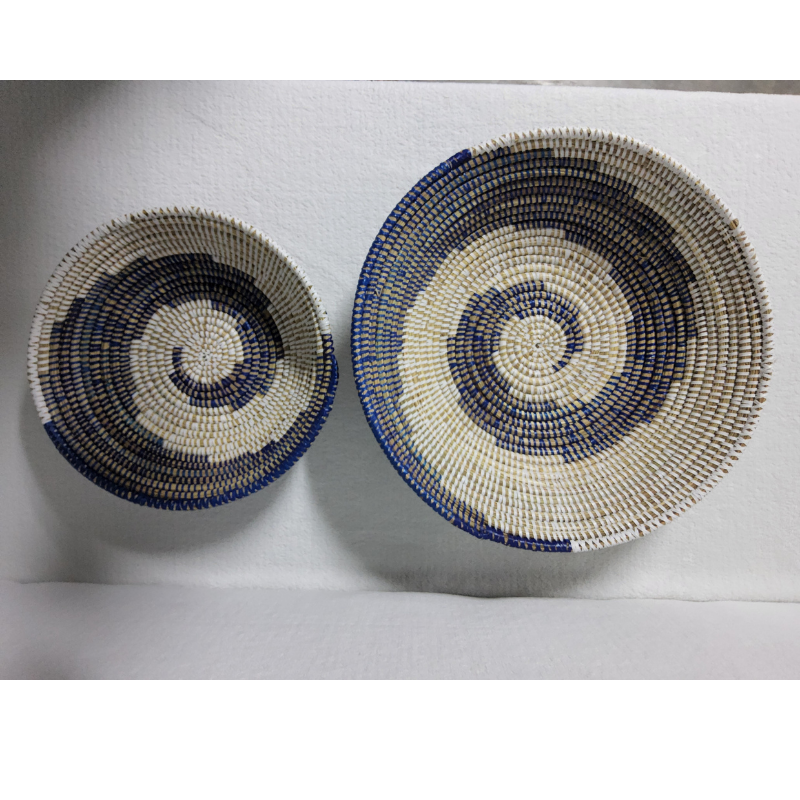 387 Set de 2 Bols Tissés