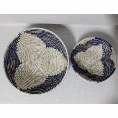 396 Set de 2 Bols Tissés