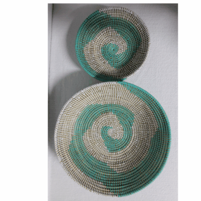 410 Set de 2 Bols Tissés