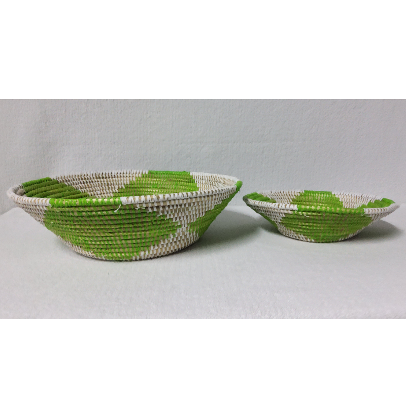 412 Set de 2 Bols Tissés
