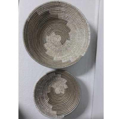 414 Set de 2 Bols Tissés