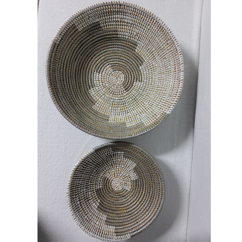 414 Set de 2 Bols Tissés