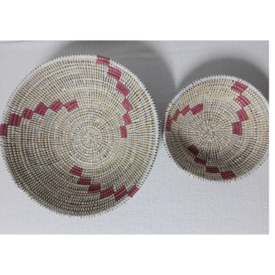 424 Set de 2 Bols Tissés