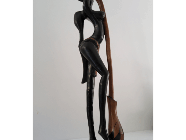 482 Sculpture en Bois 107 cm (8,8 kg) - « Verseuse d’Eau »