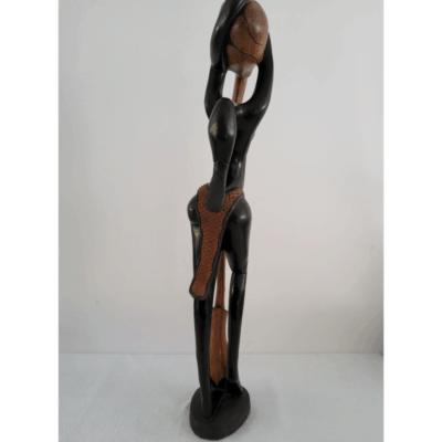 Sculpture en Bois 107 cm (8,8 kg) - « Verseuse d’Eau »