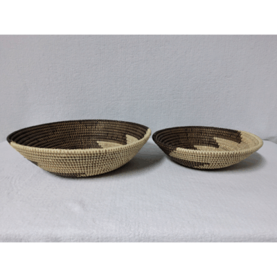 BOL beige_marron Set de 2 Bols Tissés