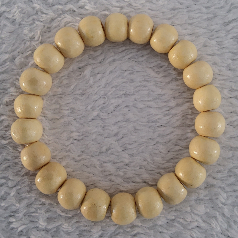 Bracelet en Bois – Perles Artisanales