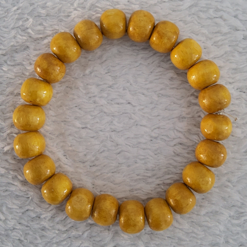 Bracelet en Bois – Perles Artisanales