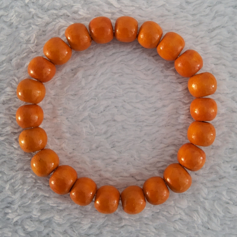 Bracelet en Bois – Perles Artisanales
