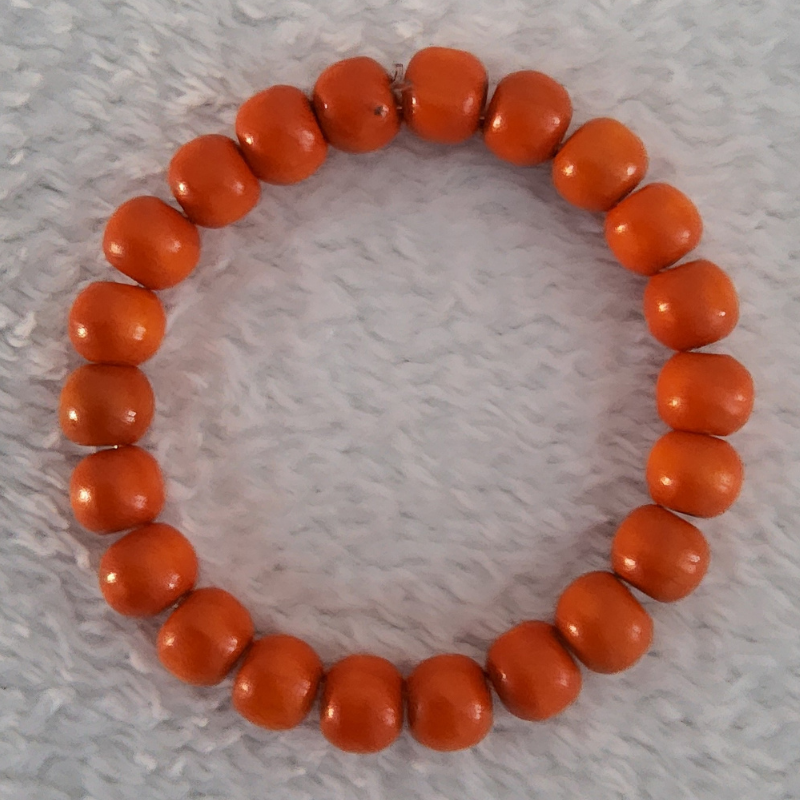 Bracelet en Bois – Perles Artisanales