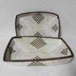 Set de 2 Corbeilles à Fruits Tressées