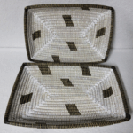 Set de 2 Corbeilles à Fruits Tressées