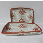 Set de 2 Corbeilles à Fruits Tressées