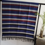 Écharpe Mandjak en Pagne Tissé – L’élégance artisanale du Sénégal