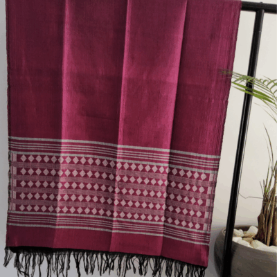 Écharpe Mandjak en Pagne Tissé – L’élégance artisanale du Sénégal