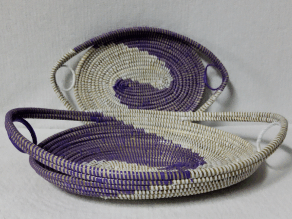 Set de 2 Plateaux Tissés « GAL »