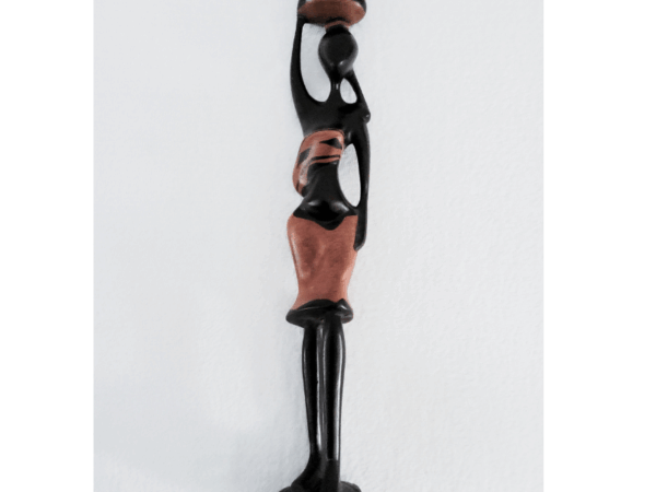 Porteuse de lait 58-59 Sculpture en Bois 58 cm - « Porteuse de Lait »