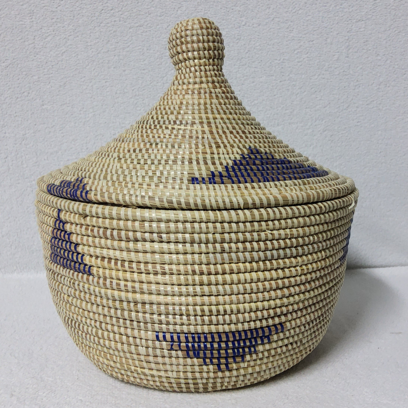 Panier Tissé « Super » Sorore  – Couvercle Conique Ø 35 cm (H 37 cm)