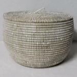 Panier de Rangement Tissé « Super » – Couvercle Plat Ø 36 cm