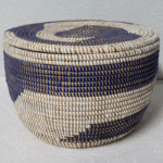 Panier de Rangement Tissé « Super » – Couvercle Plat Ø 36 cm