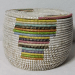 Panier de Rangement Tissé « Super » – Couvercle Plat Ø 36 cm