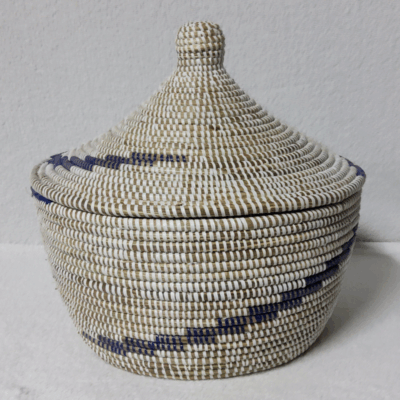 Panier Tissé « Super » Sorore  – Couvercle Conique Ø 35 cm (H 37 cm)