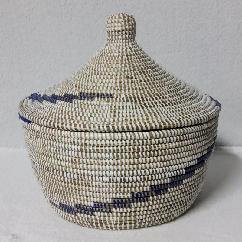 Panier Tissé « Super » Sorore  – Couvercle Conique Ø 35 cm (H 37 cm)