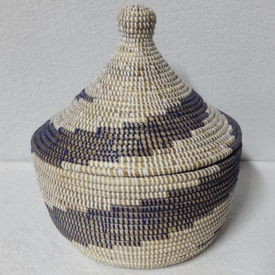 Panier Tissé « Super » Sorore  – Couvercle Conique Ø 35 cm (H 37 cm)