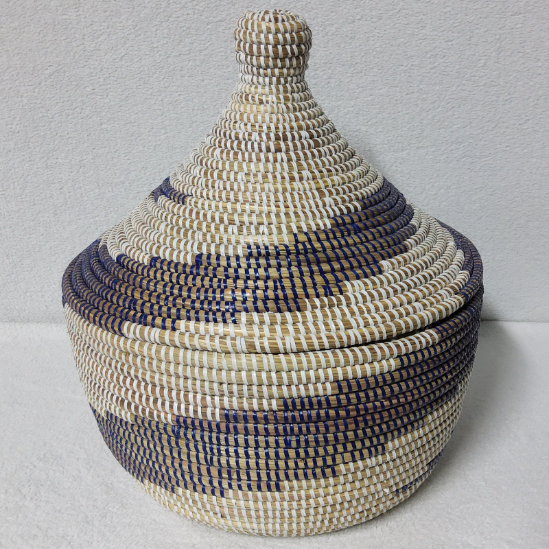 Panier Tissé « Super » Sorore  – Couvercle Conique Ø 35 cm (H 37 cm)