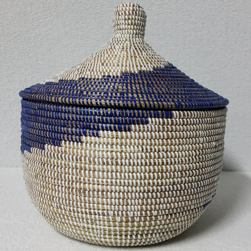 Panier Tissé « Super » Sorore  – Couvercle Conique Ø 35 cm (H 37 cm)