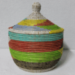 Panier Tissé « Super » Sorore  – Couvercle Conique Ø 35 cm (H 37 cm)