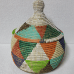 Panier Tissé « Super » Sorore  – Couvercle Conique Ø 35 cm (H 37 cm)