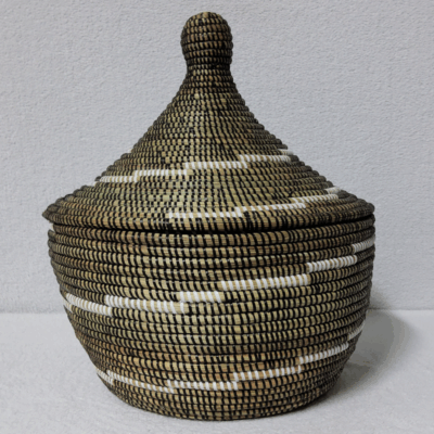 Panier Tissé « Super » Sorore  – Couvercle Conique Ø 35 cm (H 37 cm)