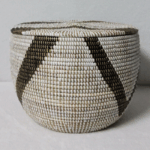 Panier de Rangement Tissé « Super » – Couvercle Plat Ø 36 cm