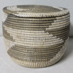 Panier de Rangement Tissé « Super » – Couvercle Plat Ø 36 cm