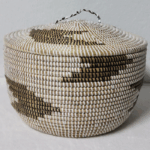 Panier de Rangement Tissé « Super » – Couvercle Plat Ø 36 cm