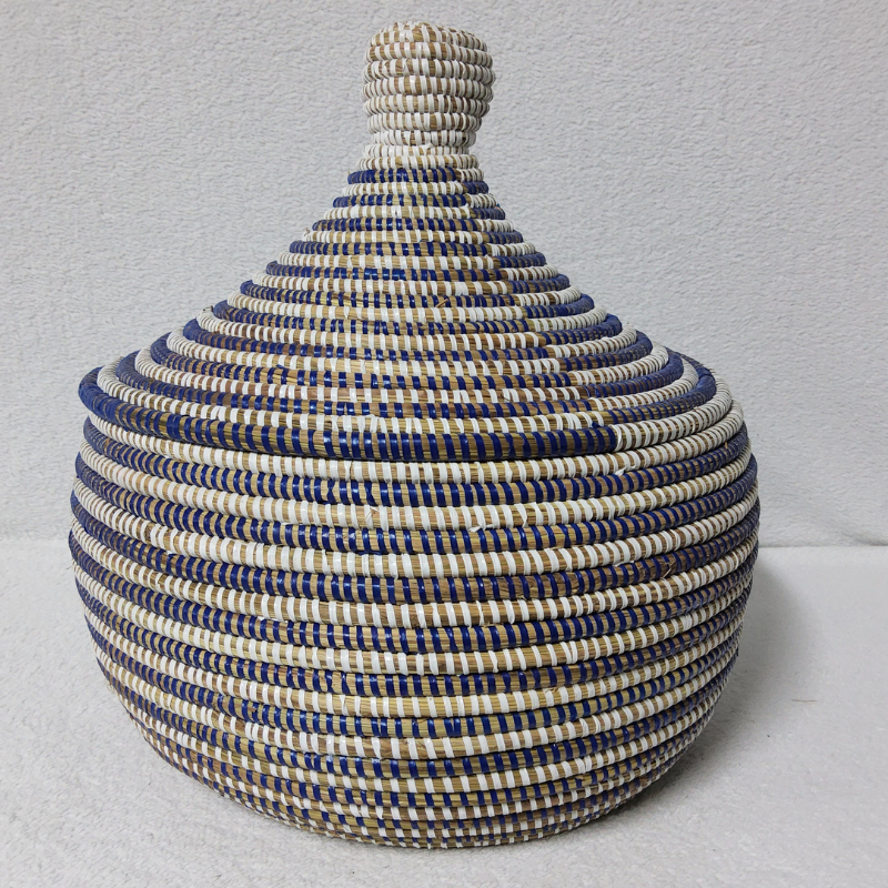 Panier Tissé « Super » Sorore  – Couvercle Conique Ø 35 cm (H 37 cm)