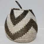 Panier « Takh » – Petit Panier Tissé avec Couvercle Ø 19 cm • H 27 cm